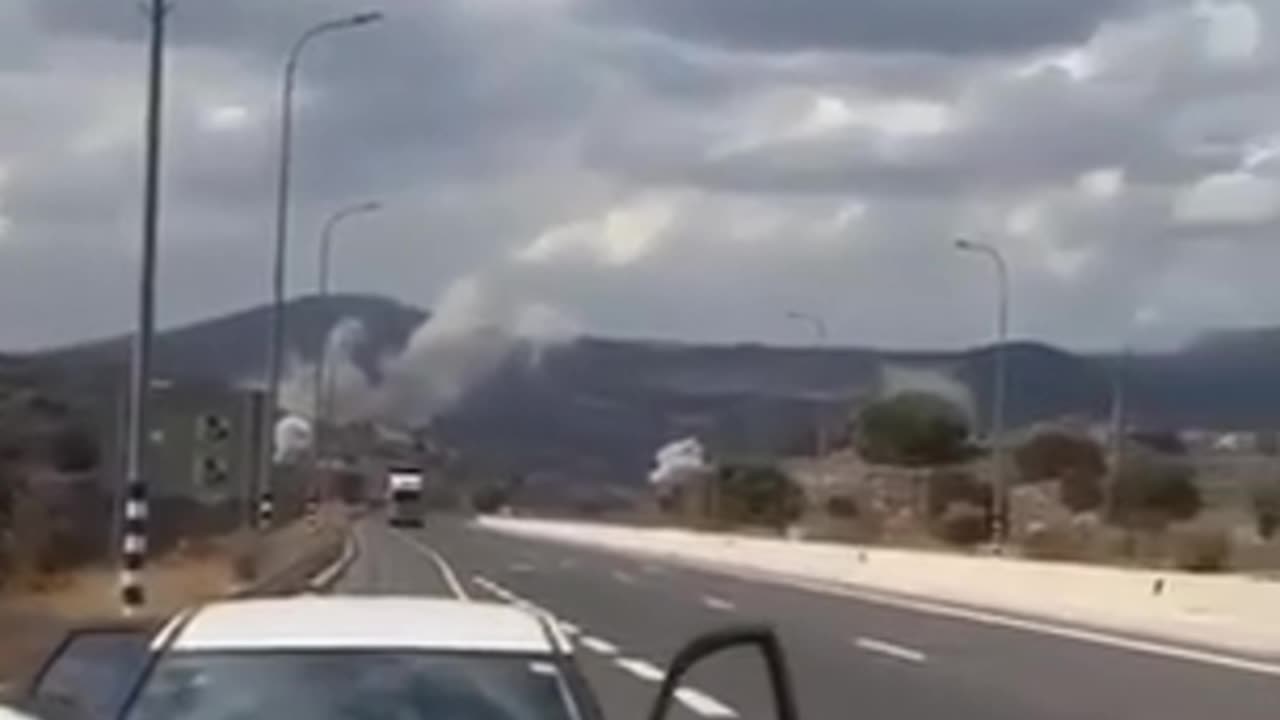 Northern Israel is under attack