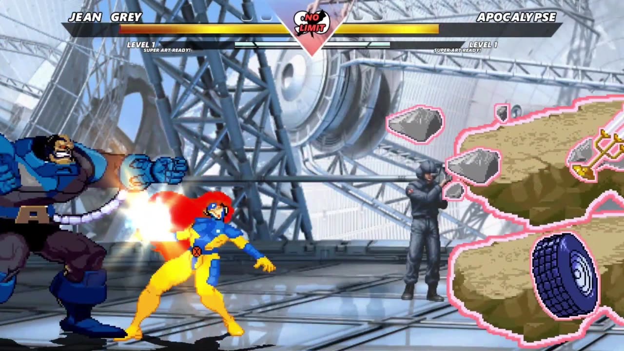 JEAN GREY vs APOCALYPSE - (Hardest AI)