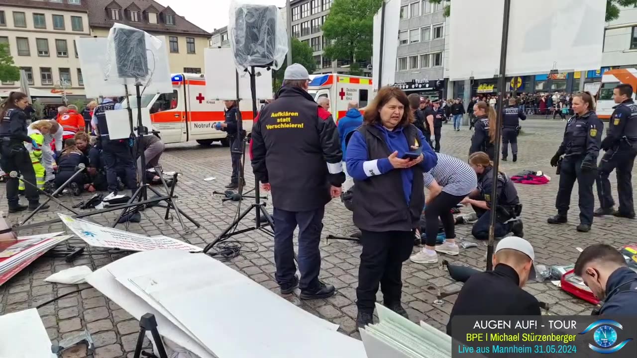 Knifeattack in Mannheim - Michael Stürzenberger Anti Islam - Pax Europa