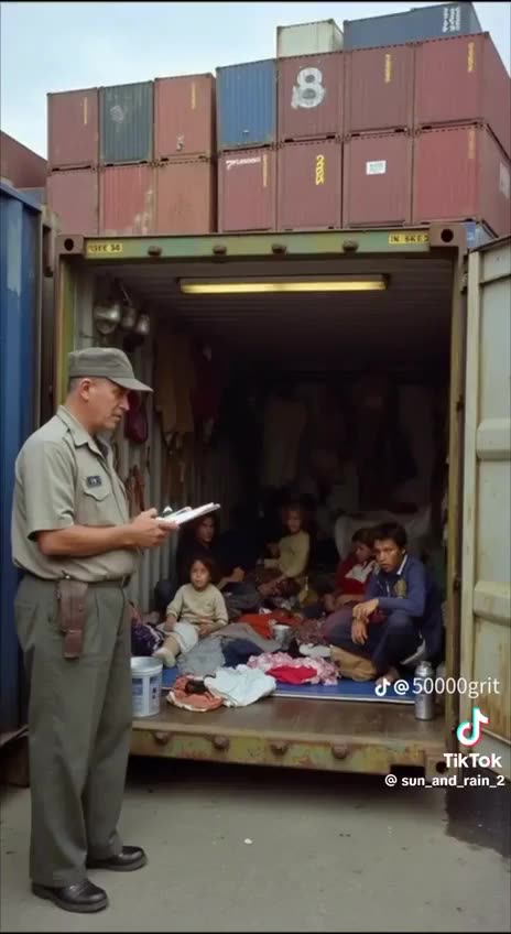 Human Trafficking Containers…