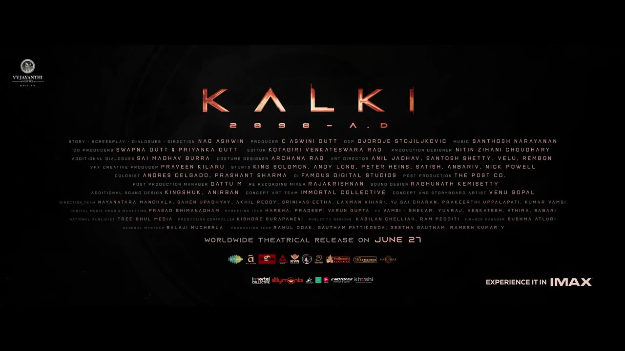 Kalki 2898 AD Trailer - Hindi | Prabhas | Amitabh Bachchan | Kamal Haasan | Deepika | Nag Ashwin