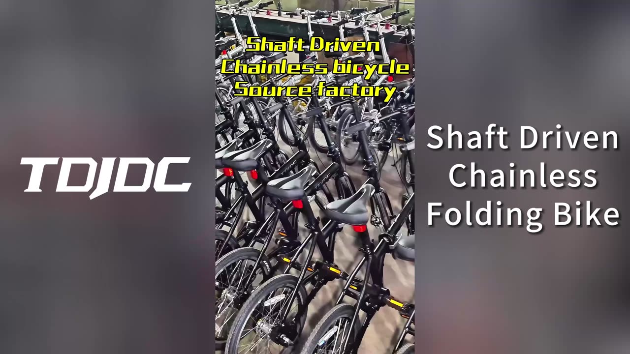 Shaft folding bike~