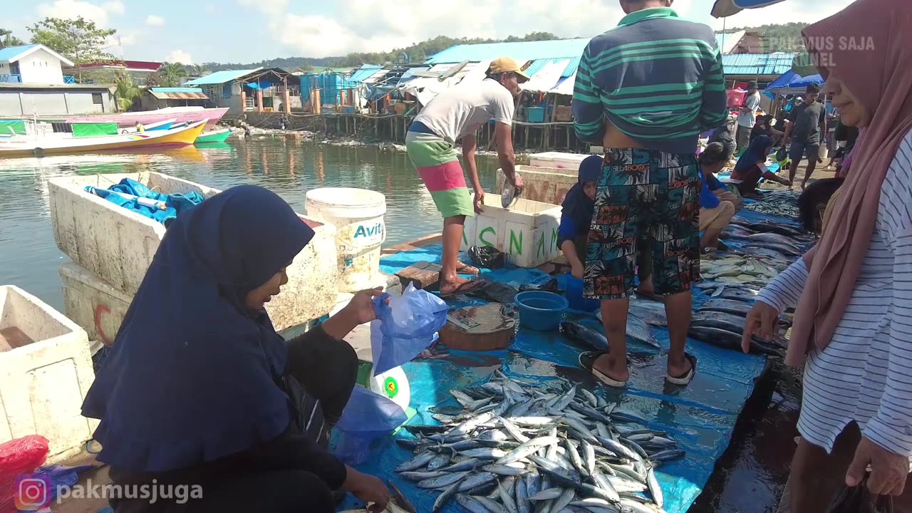 Pasar Pelelangan Ikan di Kota Kendari