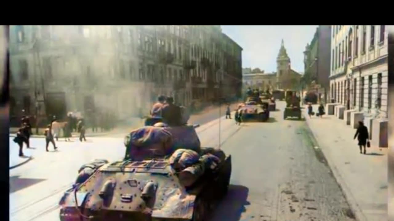 Soviet T-34 - Iconic COLOURIZED Footage π·πΊππ₯