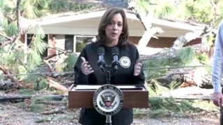 Kamala Harris Says Hurricane Victims Will Receive 750 Dollars