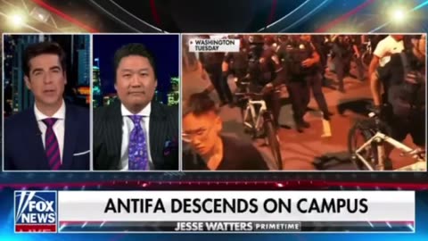 Antifa descends on campus