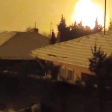 Gas pipeline explodes in Hatay province, Turkey
