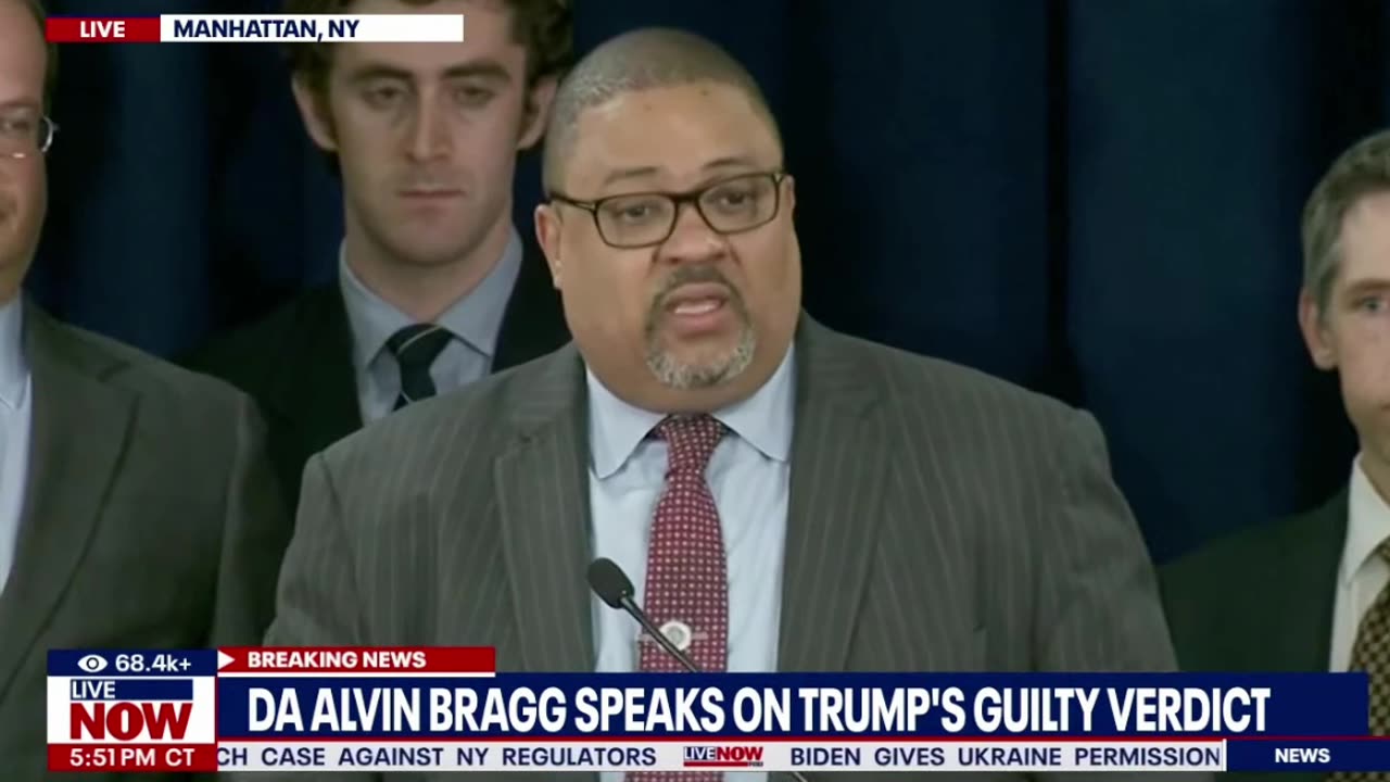 Alvin Bragg: "I did my job, we did our job"