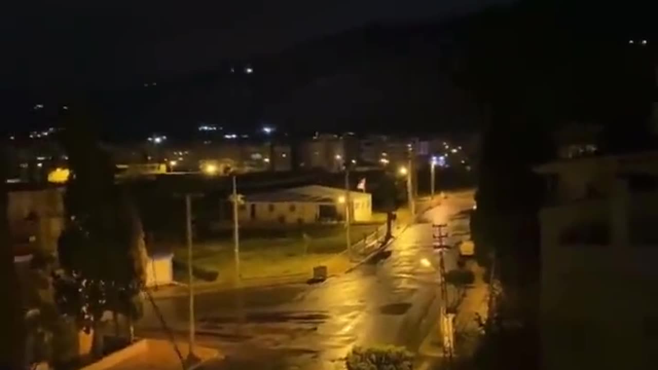 Live video with the Earthquake in Turkey today