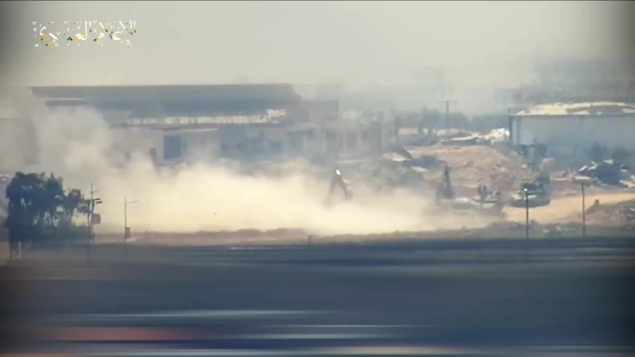 The enemy forces positioned in the “Netzarim” axis, south of Gaza City