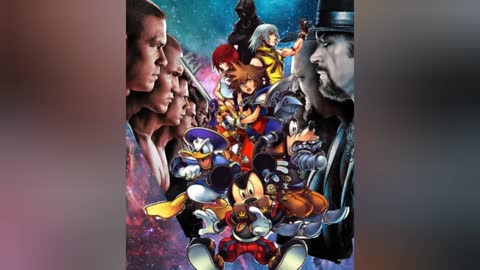 If #Disney Buys #Wwe: #KingdomHearts Crossover? 👑💛🤼i