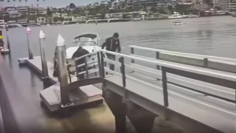 Dozens of Illegals Dock at Marina before Storming into a Nearby Neighborhood