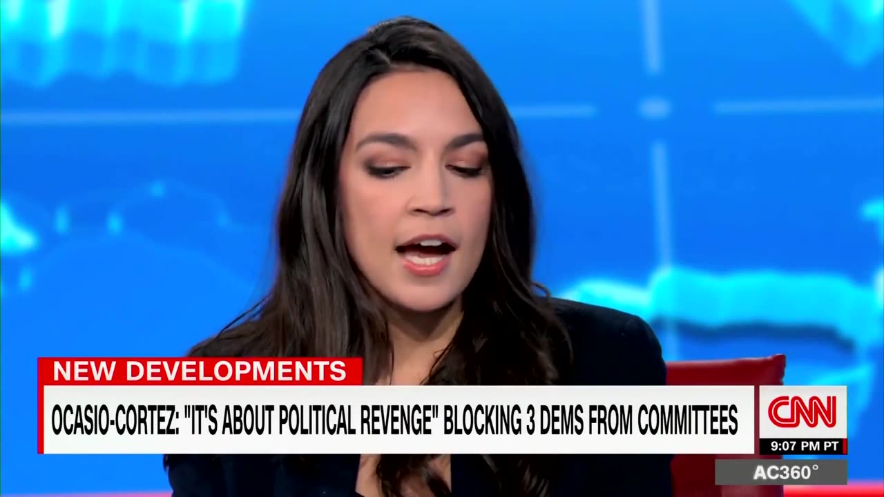 AOC claims it's "uncomfortable serving" with Members who engage in "stochastic terrorism"