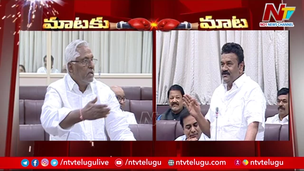 War of Words Between Talasani Srinivas Yadav & Jeevan Reddy | Ntv