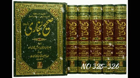 Sahih Bukhari Hadees 321-330