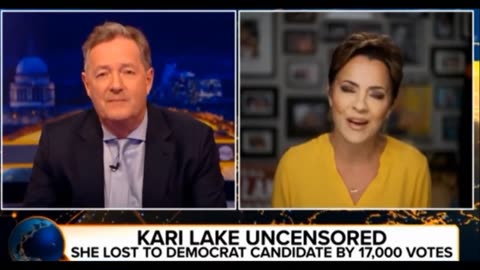 KARI LAKE DESTROYS PIERS MORGAN