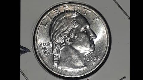 US Washington Quarter's Error - Feeder Finger -