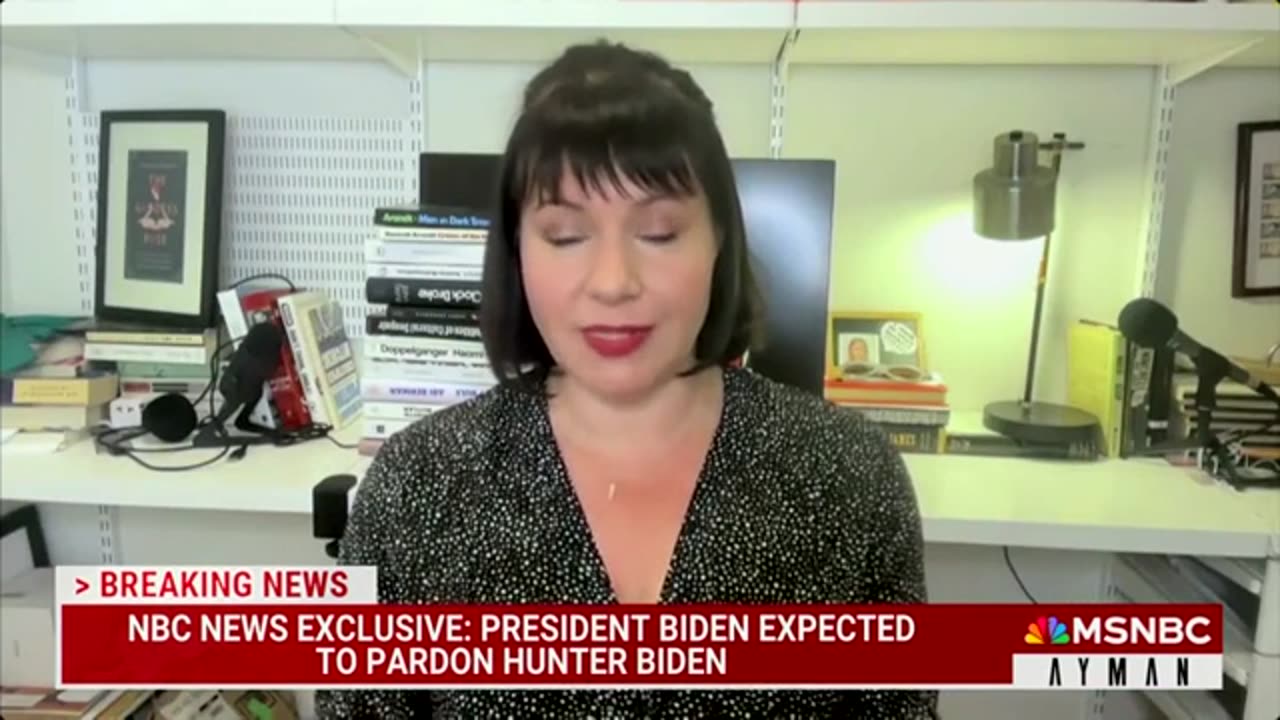 MOLLY JONG-FAST ON HEARING ABOUT HUNTER BIDEN’S PARDON ON AIR: ‘I HAVE TO PROCESS IT..