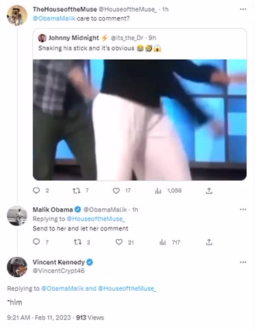 MICHELLE AKA BIG MIKE @ THE ELLEN SHOW DANCING HIS 🥜OFF JUST A 😝SWINGING