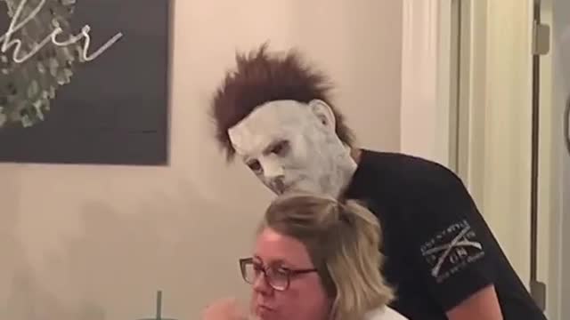 What would be your reaction looking at Michael Myers?