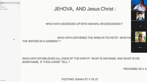 Christ the head : jehova, and Christ Jesus. Part 2