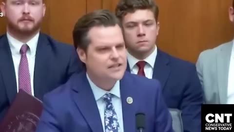 Matt Gaetz reading Hunter Biden’s text messages to FBI Director Christopher Wray