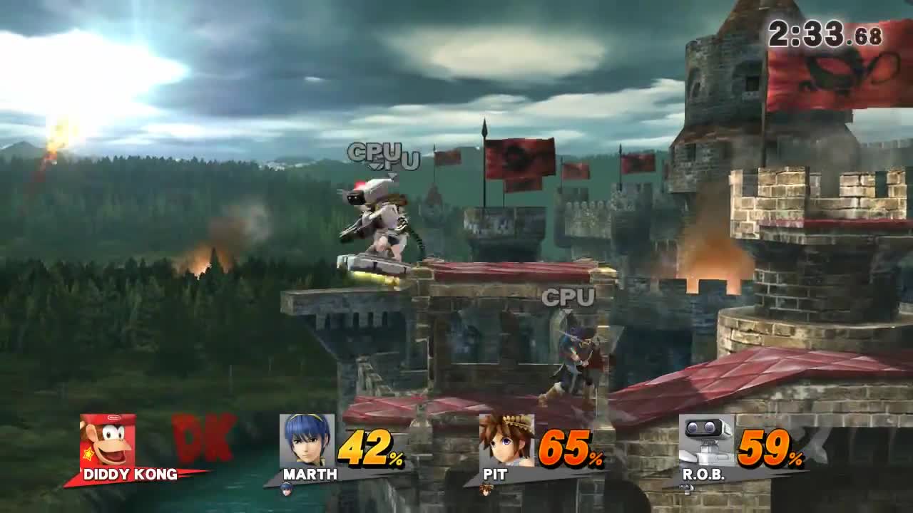 Super Smash Bros 4 Wii U Battle194