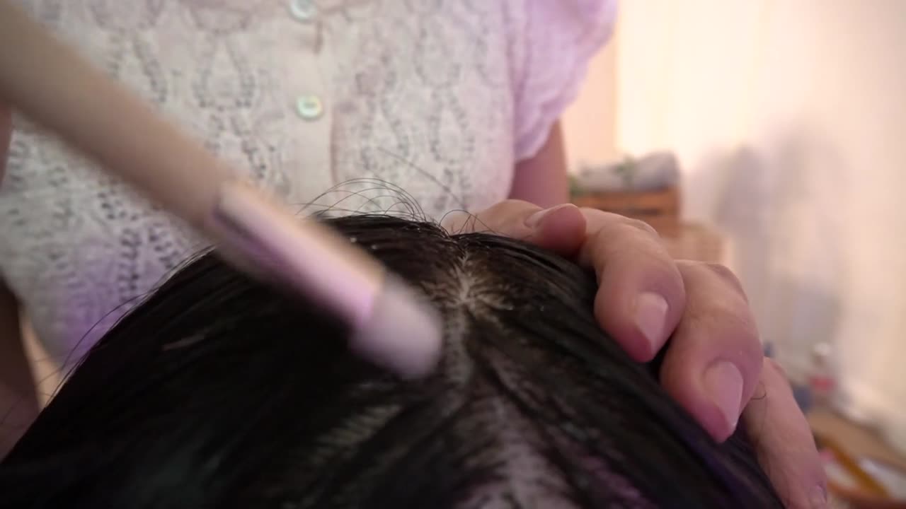 [ASMR] Close-Up Scalp Massage | Time For Sleep | No Talking