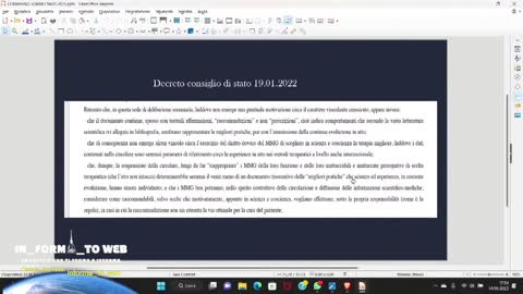 Avv. LAURA MANA AL CONVEGNO "UN 2023 DI VERITA'"