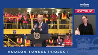 Biden Shouts At Onlookers In Bizarre Speech