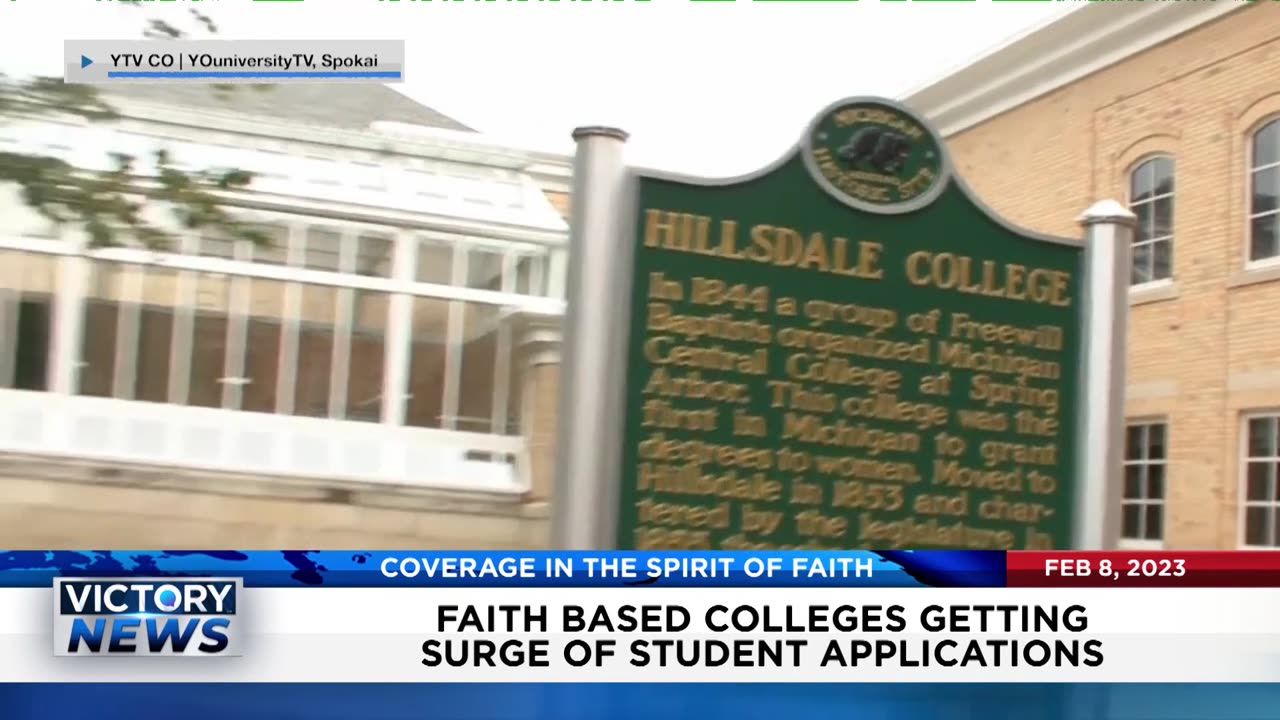 VICTORY News 2/8/23 -11a.m: Faith-Based Colleges Getting a Surge of Student Applications