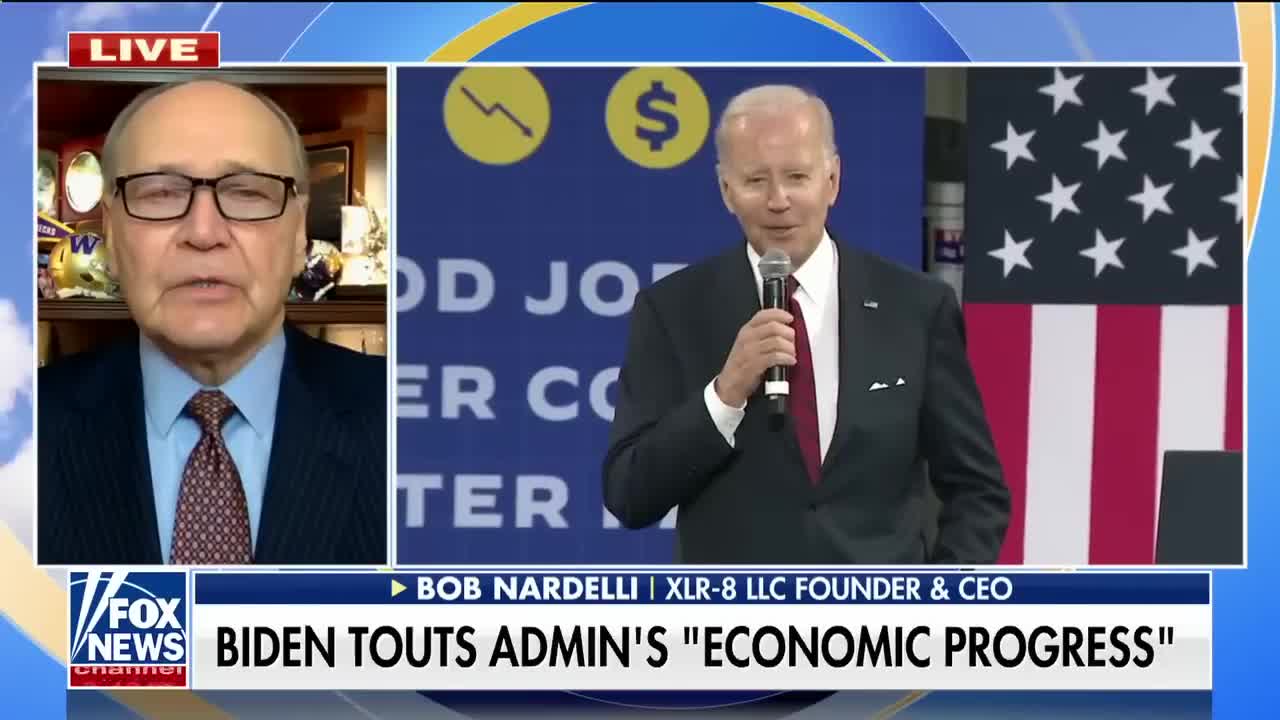Biden slammed for touting economic progress 'Sounded like a campaign speech'