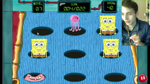 Failed Attempt #35 To Earn The Highest Score In SpongeBob SquarePants Bikini Bottom Bop Them Level 7