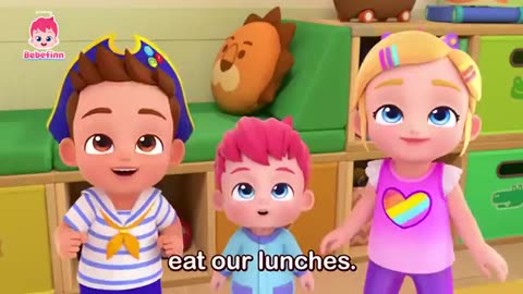 GOOD MORNING FRIENDS ! BEBEFINN !HEALTHY HABIT ! COMPILATION ! SONGS AND NURSERY RHYMES FOR KIDS