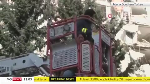 Turkey-Syria earthquake: Buildings crumble as deadly earthquakes hit