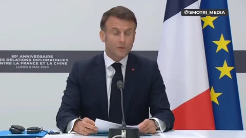 French President Emmanuel Macron We are not at war with russia or the russian people