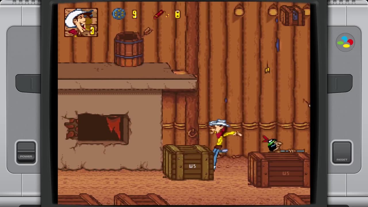 Lucky Luke - SNES - Fortress Fight - There Will Be No Fighting VIII