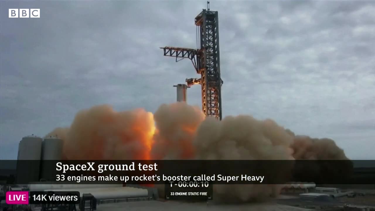 Elon Musk's SpaceX tests Starship, most powerful ever rocket system