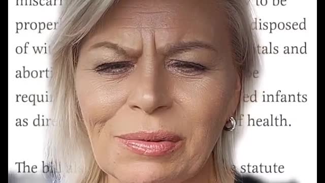 So if it's a botched abortion with the baby's outside the body it's considered a baby