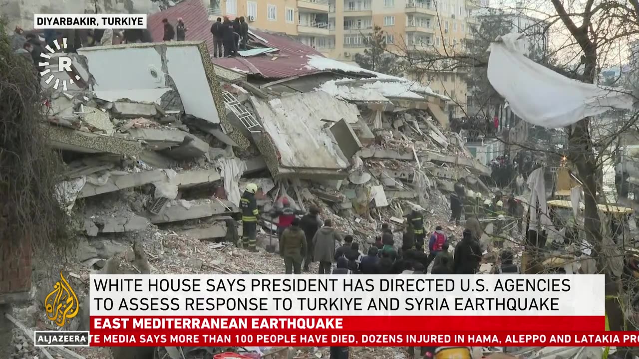 Hundreds dead as powerful earthquake shakes Turkey, Syria