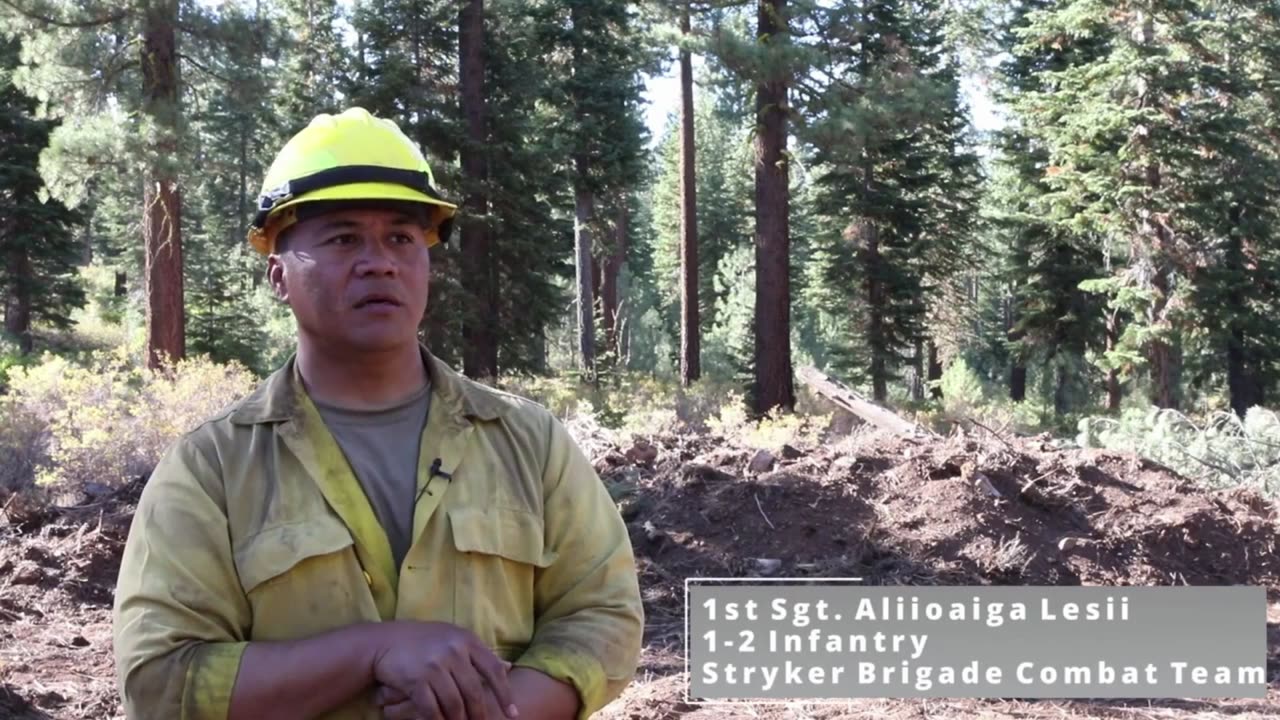 Former Firefighter Turned Soldier Returns to Assist With Dixie Fire