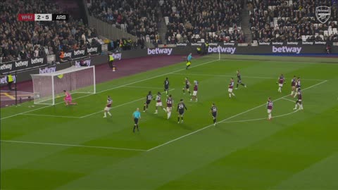 PL Highlight(Westham vs Arsenal)(2:5)