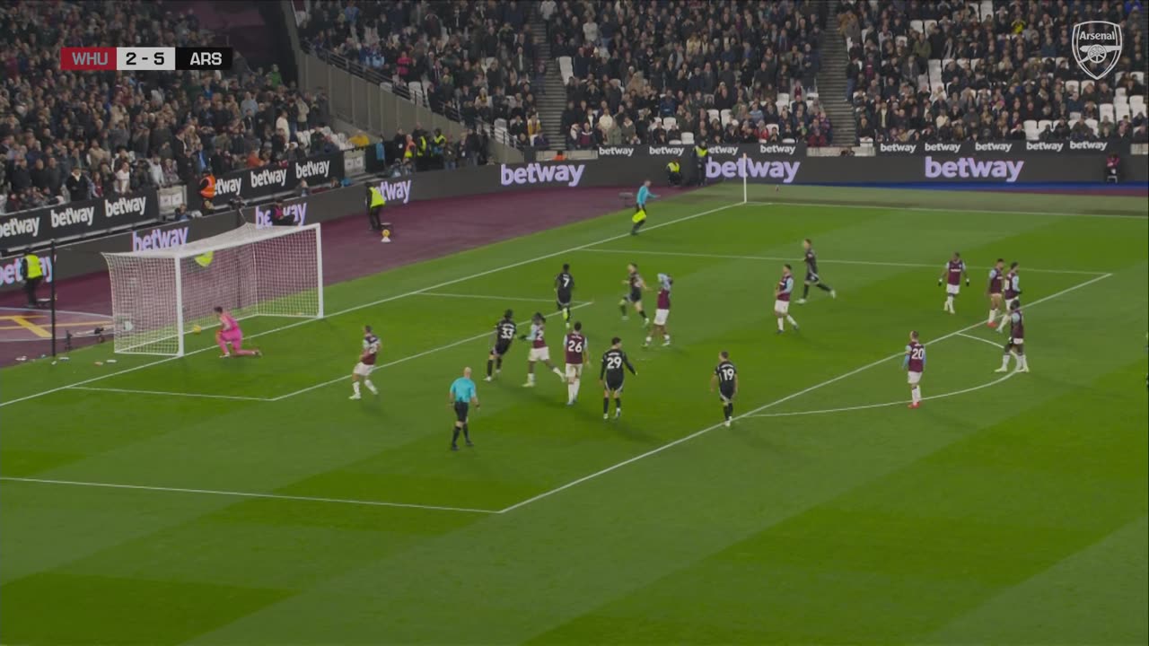 PL Highlight(Westham vs Arsenal)(2:5)