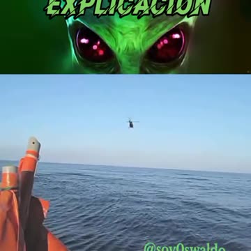 🟥UFO wird von 2 Kampfjets Verfolgt/Dann taucht das UFO ins Wasser❗️Ein Militärhelikopter kommt auch🟥