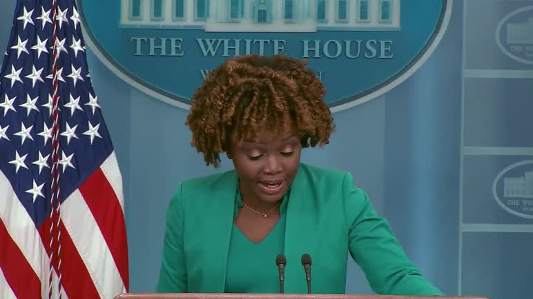 WH press sec: “The Biden-Harris administration is the most diverse in history … A record 6 assistants to the president are openly LGBTQ"