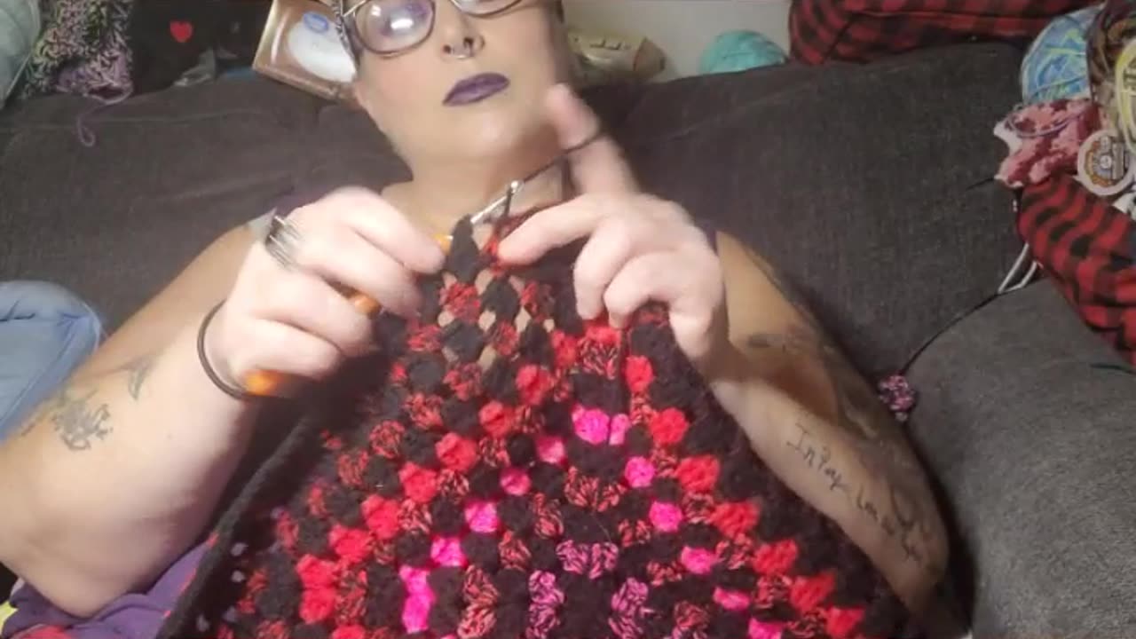 Crochet Never ending Granny square
