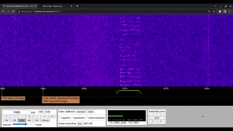 E11 Oblique 02/02/2023 0930 UTC 7469kHz