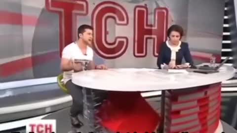 Zelensky begging on TV (2014)