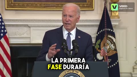 Biden y su acuerdo de paz en Gaza.