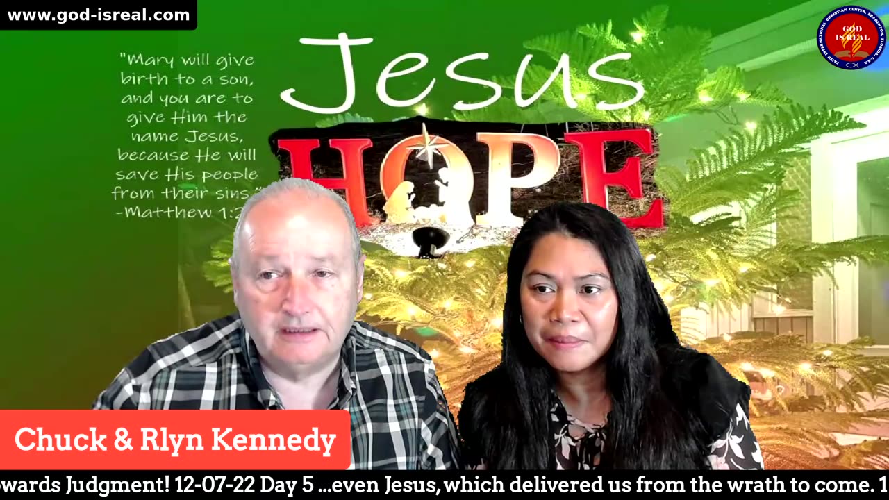 God is Real: 12-07-22 Racing Towards Judgment Day5 - By Pastor Chuck Kennedy